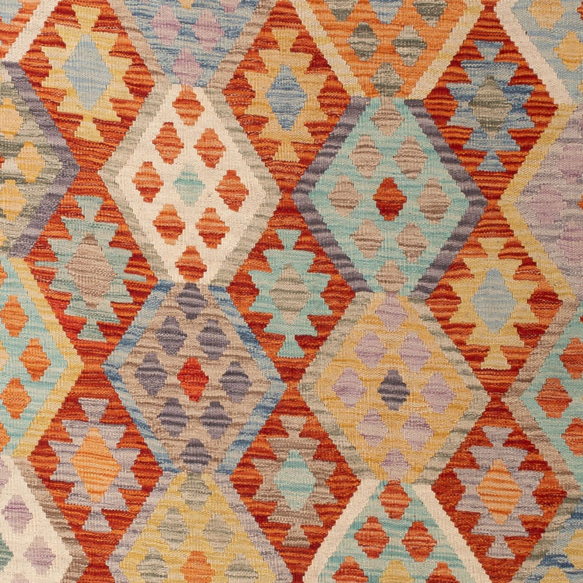 Dywan Kelim - Splash - 299 x 209 cm - wielokolorowy