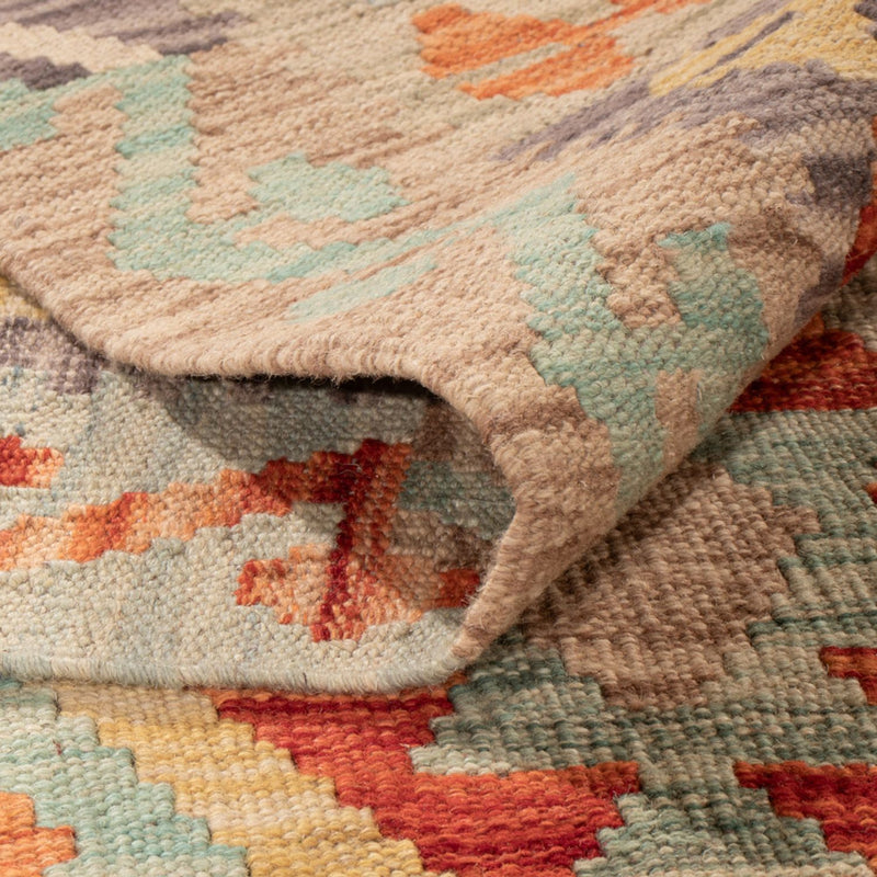 Dywan Kelim - Splash - 299 x 209 cm - wielokolorowy