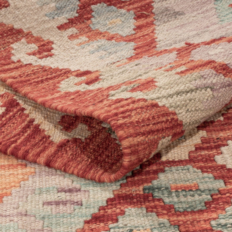 Dywan Kelim - Splash - 187 x 127 cm - wielokolorowy