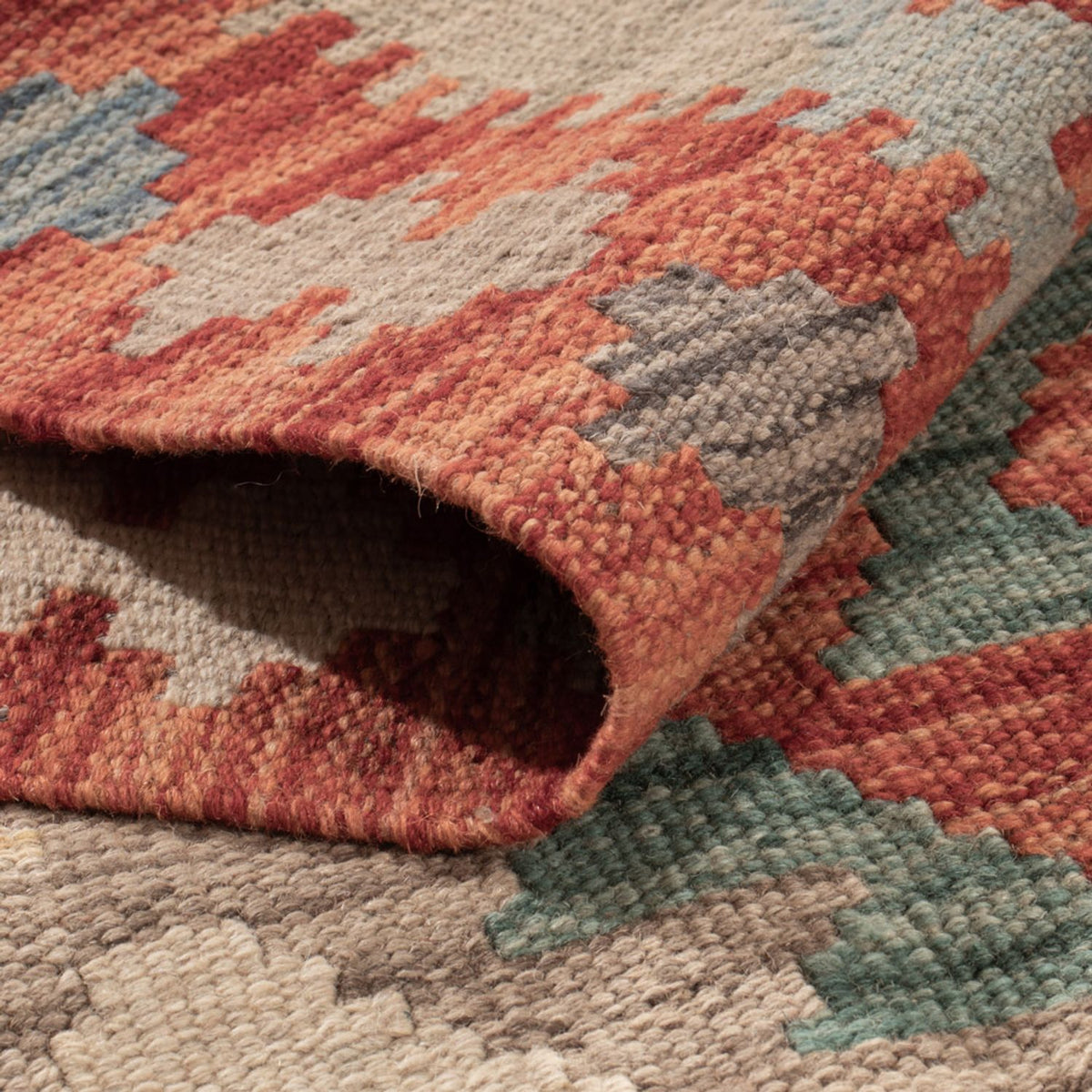 Dywan Kelim - Splash - 175 x 124 cm - wielokolorowy