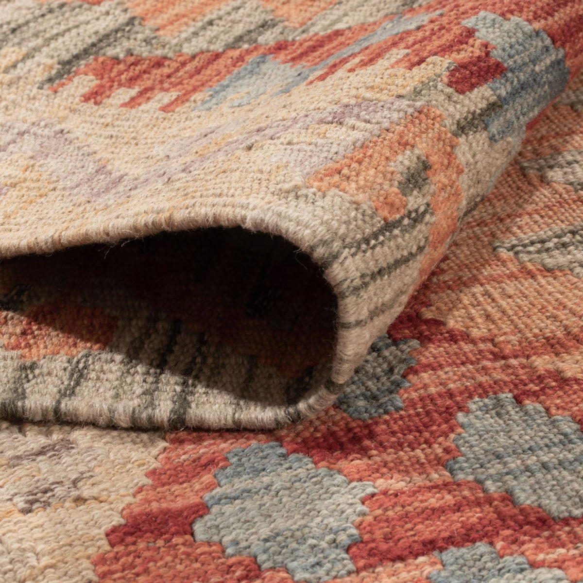 Dywan Kelim - Splash - 176 x 125 cm - wielokolorowy