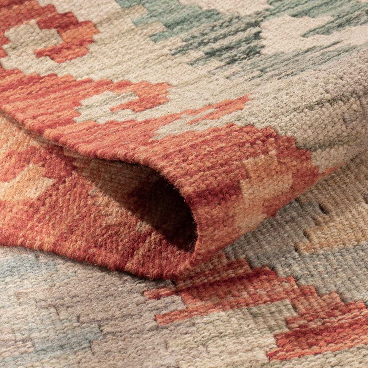 Dywan Kelim - Splash - 174 x 122 cm - wielokolorowy