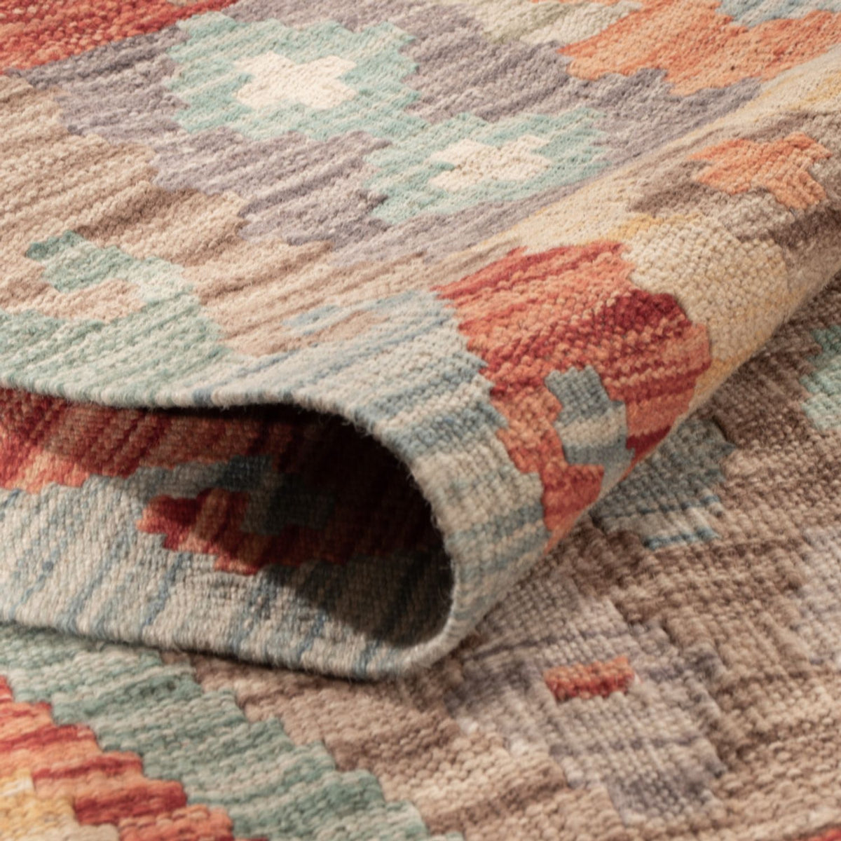 Dywan Kelim - Splash - 177 x 125 cm - wielokolorowy