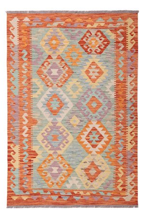 Dywan Kelim - Splash - 178 x 128 cm - wielokolorowy