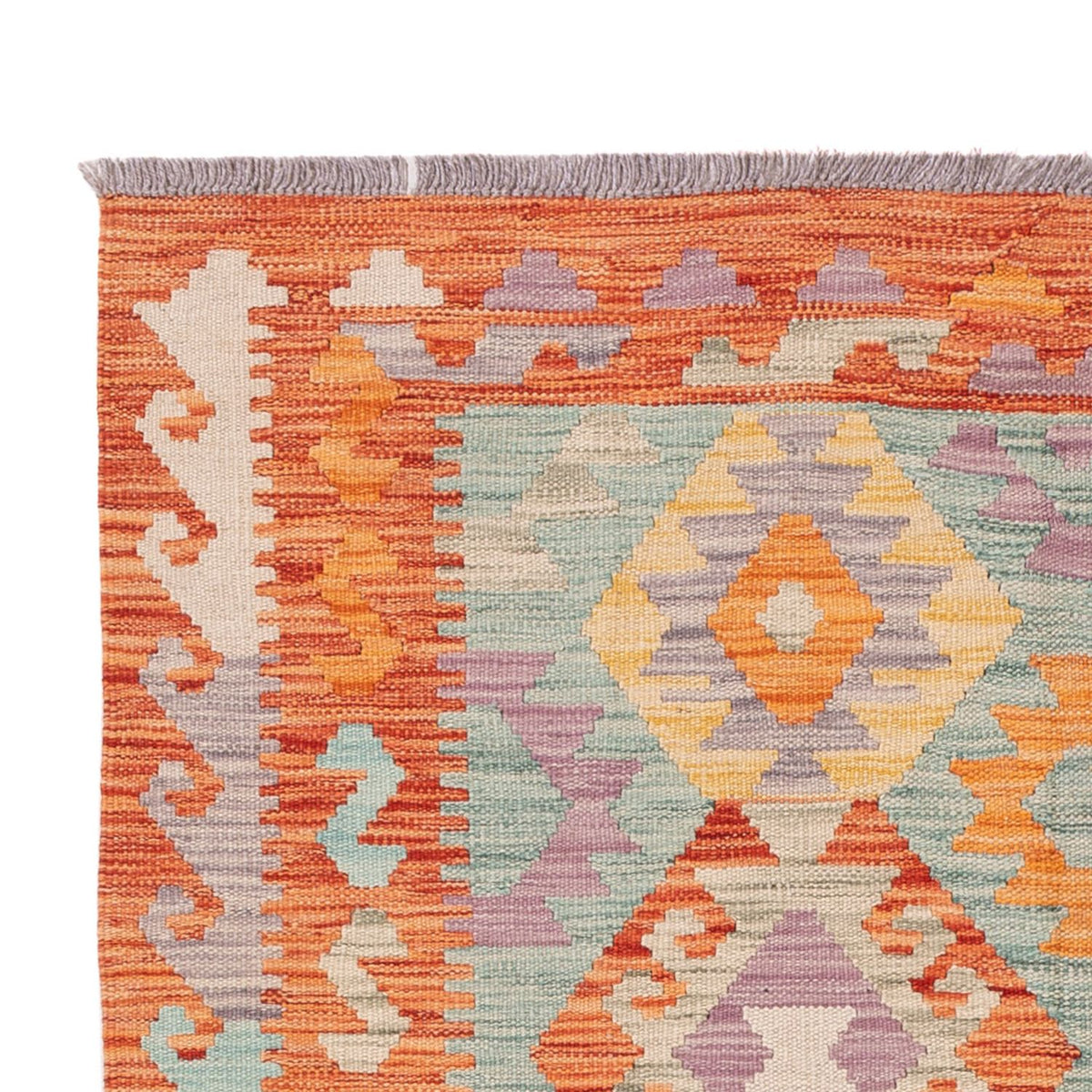 Dywan Kelim - Splash - 178 x 128 cm - wielokolorowy