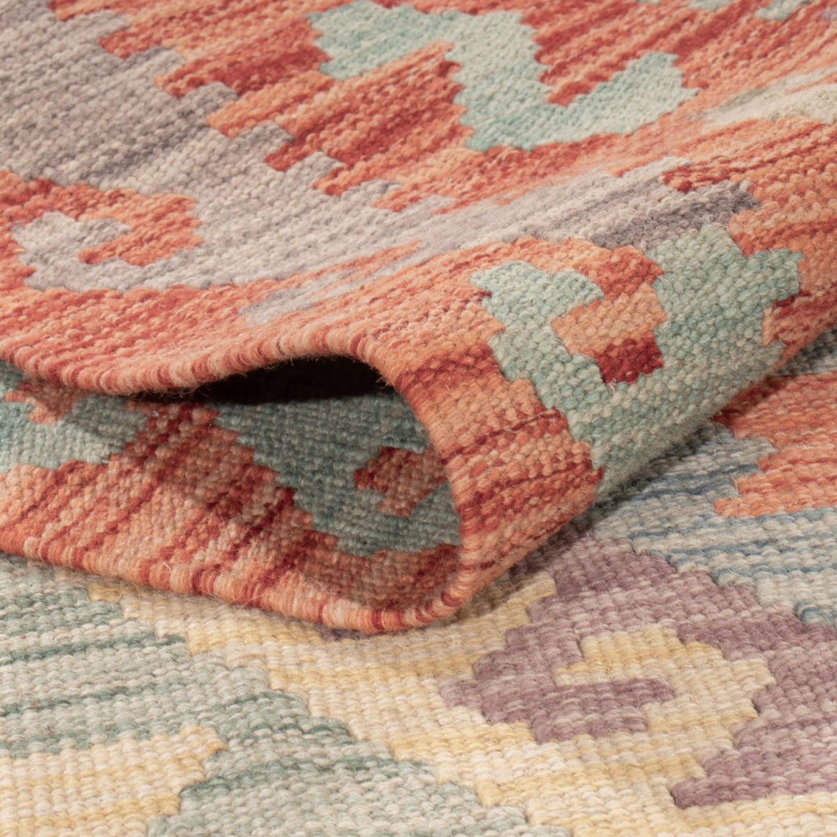 Dywan Kelim - Splash - 178 x 128 cm - wielokolorowy