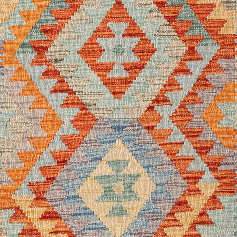 Dywan Kelim - Splash - 191 x 130 cm - wielokolorowy