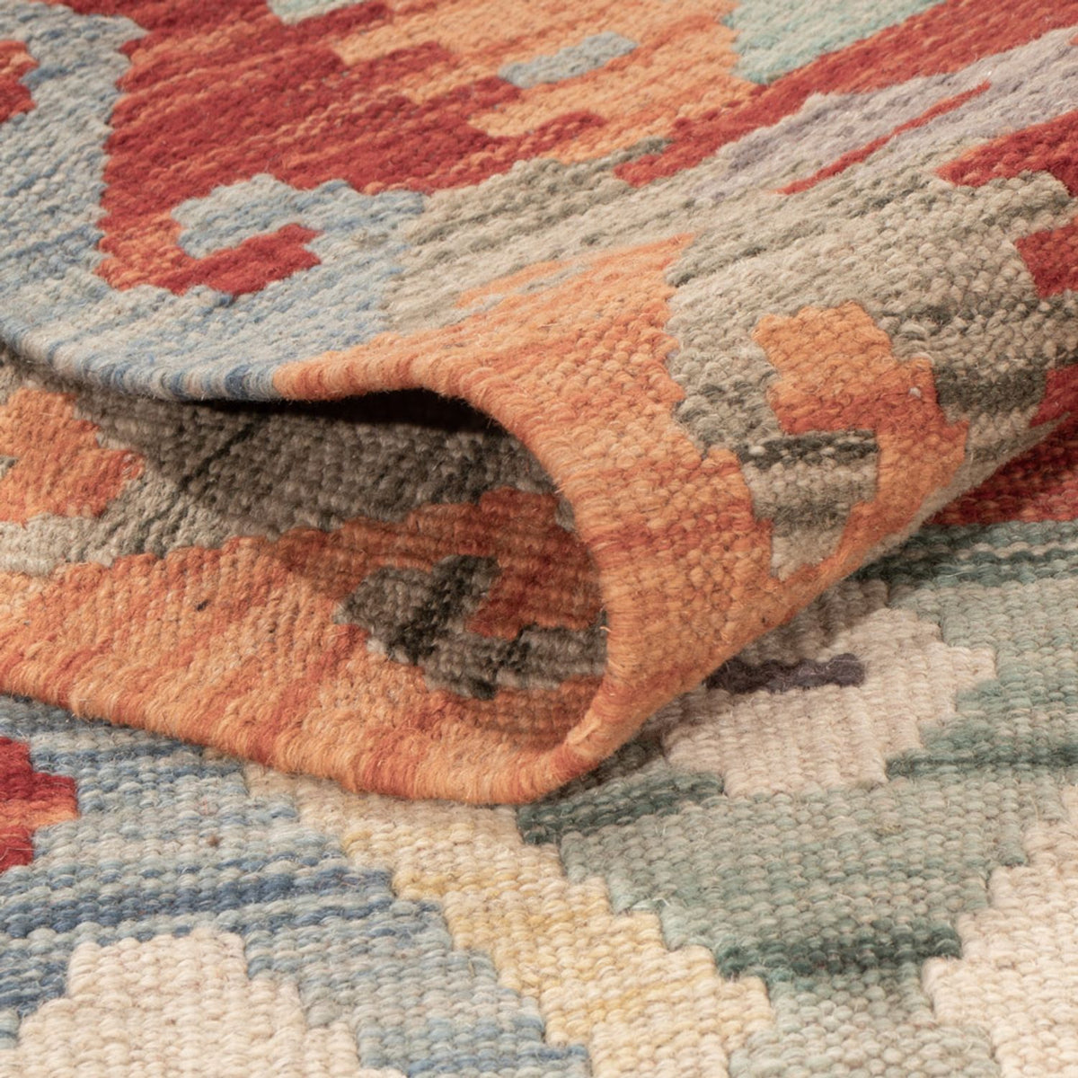 Dywan Kelim - Splash - 176 x 123 cm - wielokolorowy