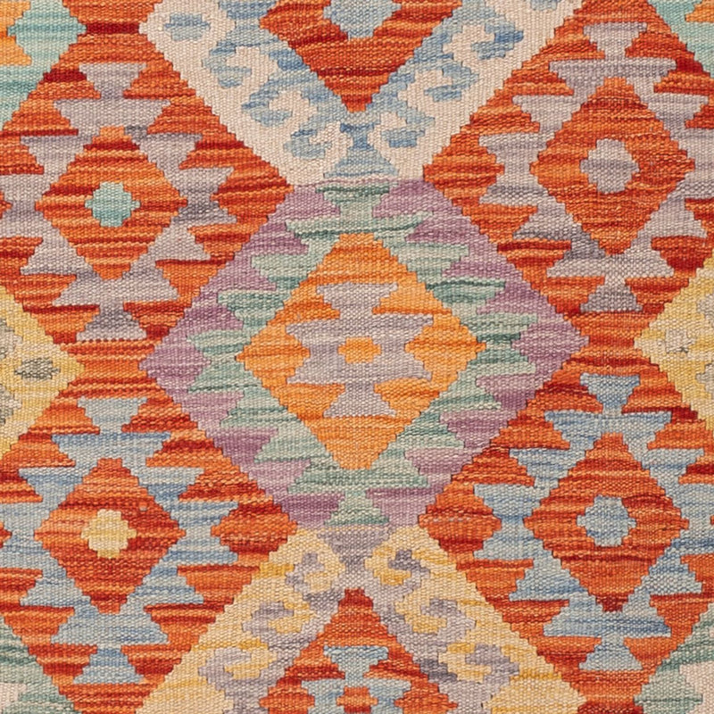 Dywan Kelim - Splash - 169 x 125 cm - wielokolorowy