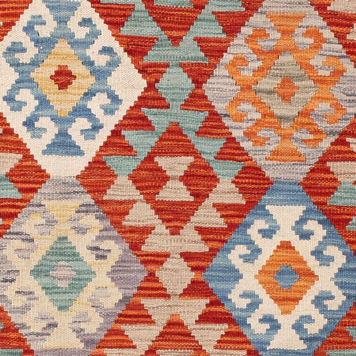 Dywan Kelim - Splash - 174 x 126 cm - wielokolorowy