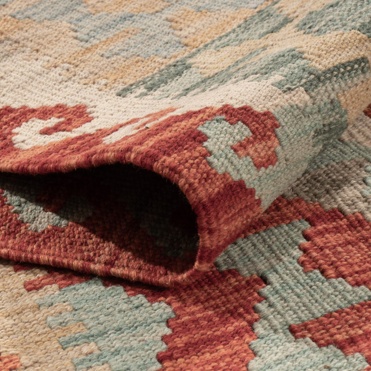 Dywan Kelim - Splash - 174 x 125 cm - wielokolorowy