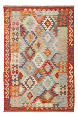 Dywan Kelim - Splash - 181 x 120 cm - wielokolorowy