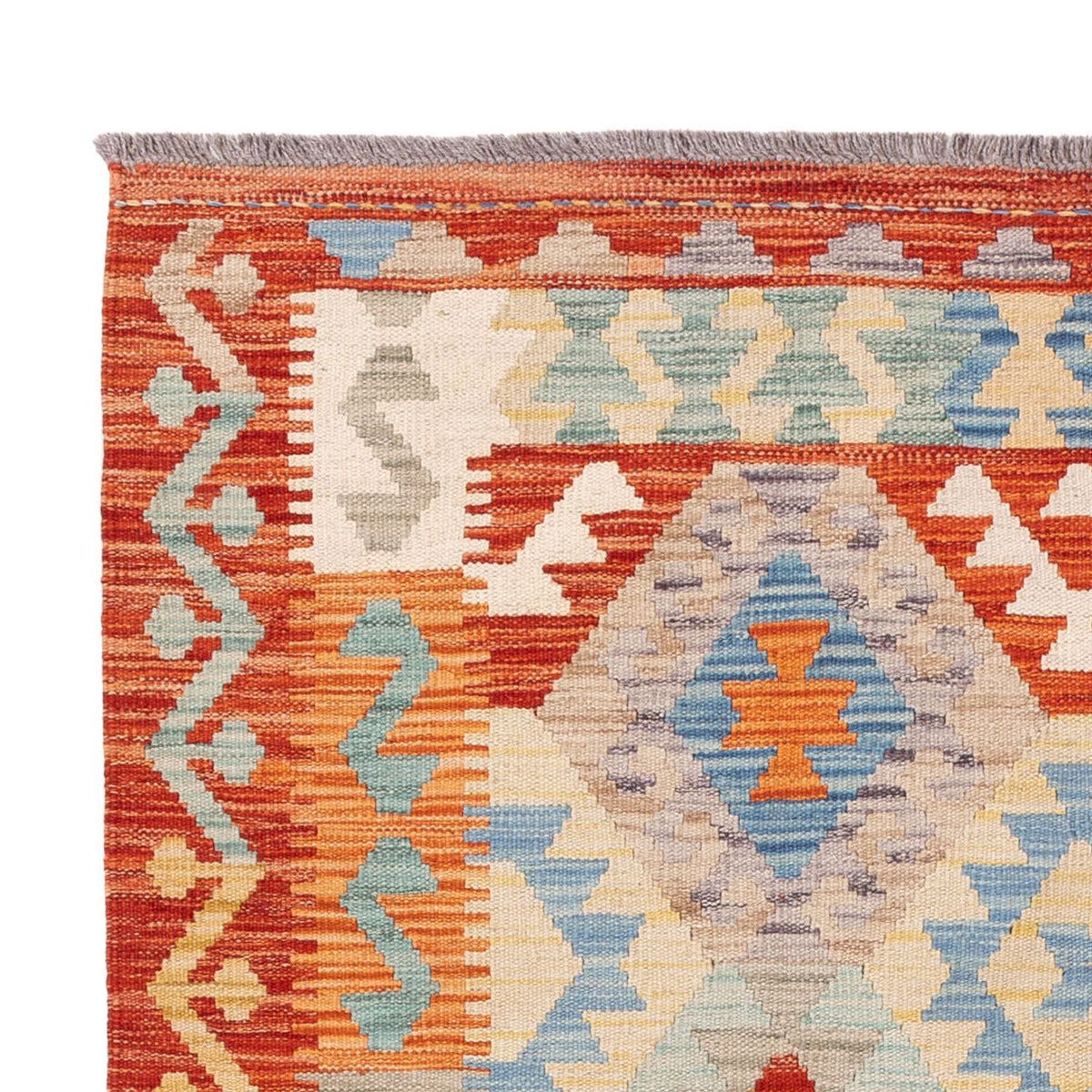 Dywan Kelim - Splash - 177 x 128 cm - wielokolorowy