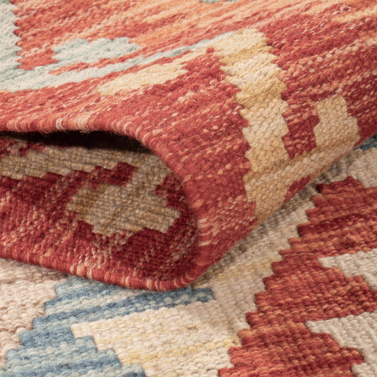 Dywan Kelim - Splash - 177 x 128 cm - wielokolorowy