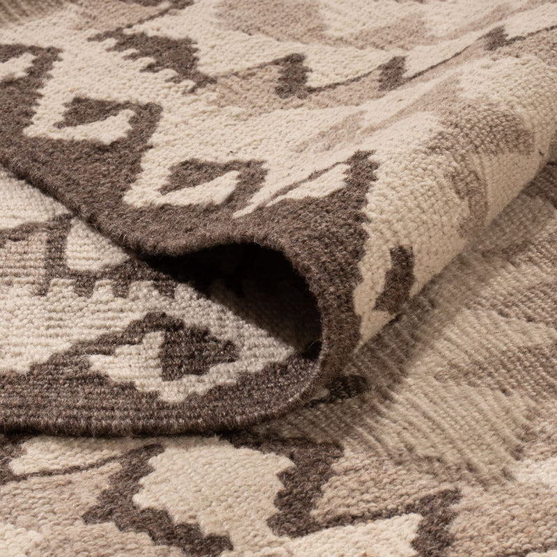 Dywan Kelim - Splash - 291 x 208 cm - jasnoszary