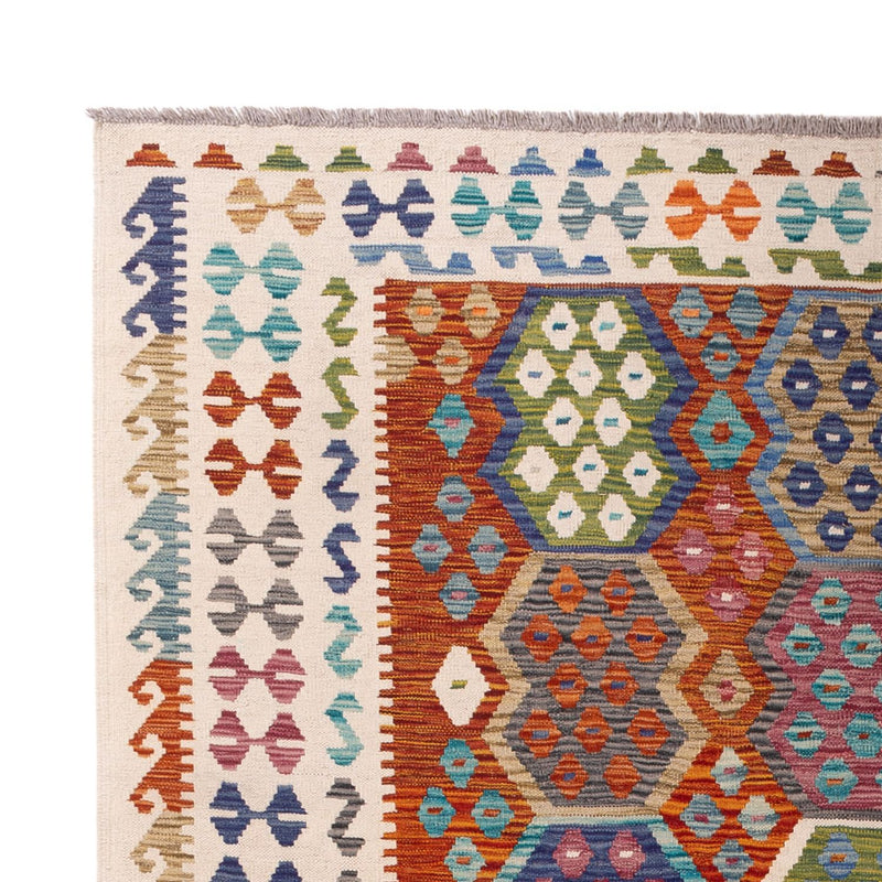 Dywan Kelim - Splash - 292 x 214 cm - wielokolorowy