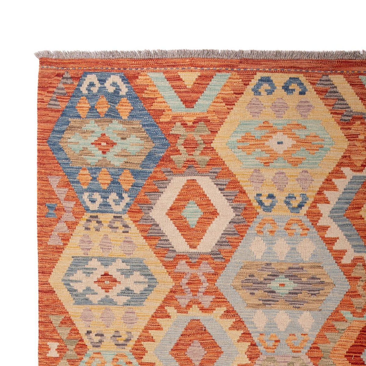 Dywan Kelim - Splash - 310 x 204 cm - wielokolorowy