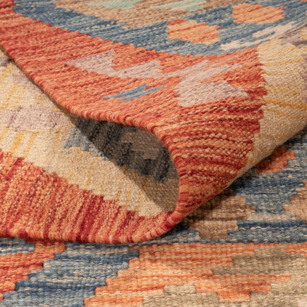 Dywan Kelim - Splash - 310 x 204 cm - wielokolorowy