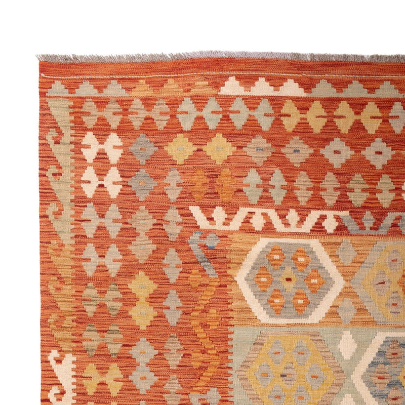 Dywan Kelim - Splash - 298 x 197 cm - wielokolorowy