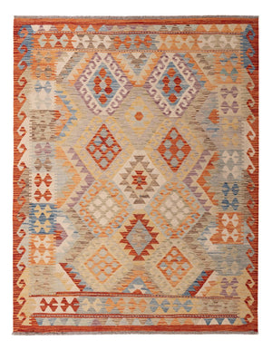 Dywan Kelim - Splash - 170 x 132 cm - wielokolorowy