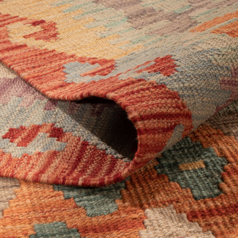 Dywan Kelim - Splash - 294 x 203 cm - wielokolorowy