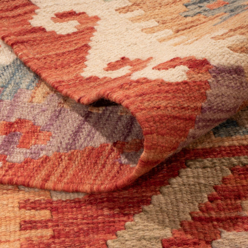 Dywan Kelim - Splash - 295 x 195 cm - wielokolorowy