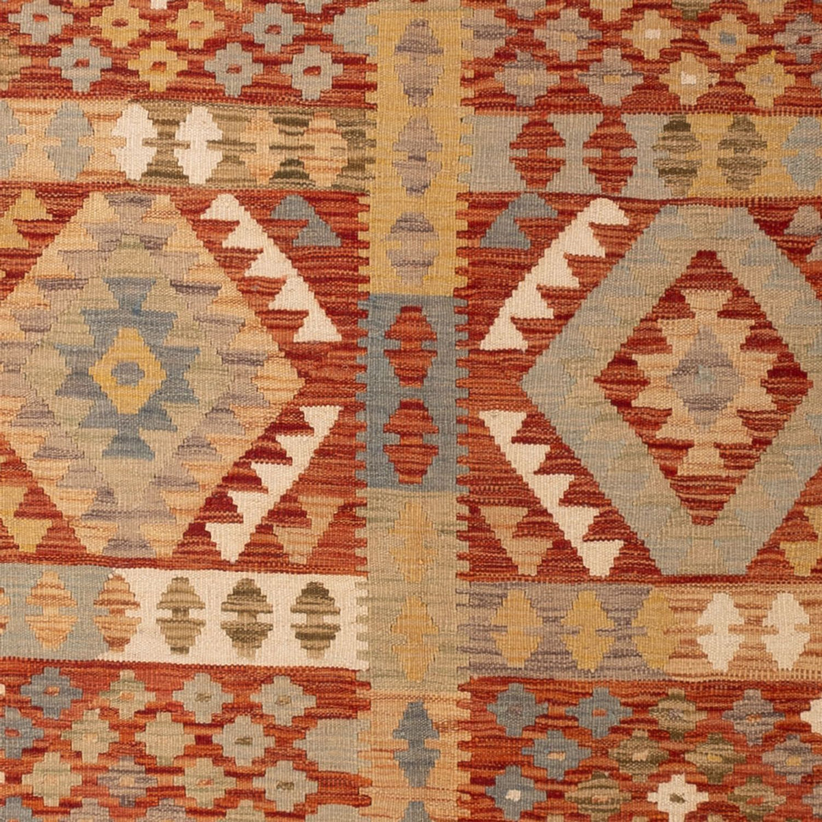 Dywan Kelim - Splash - 287 x 191 cm - wielokolorowy