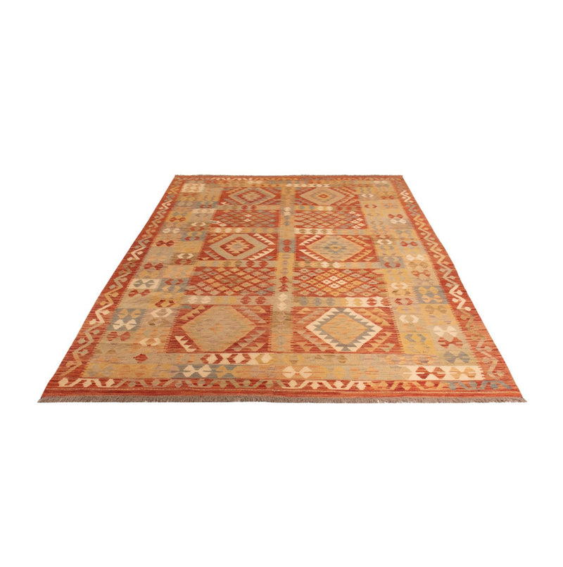 Dywan Kelim - Splash - 287 x 191 cm - wielokolorowy