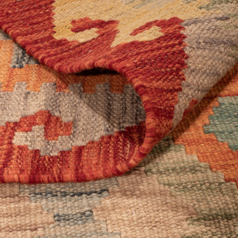 Dywan Kelim - Splash - 294 x 202 cm - wielokolorowy