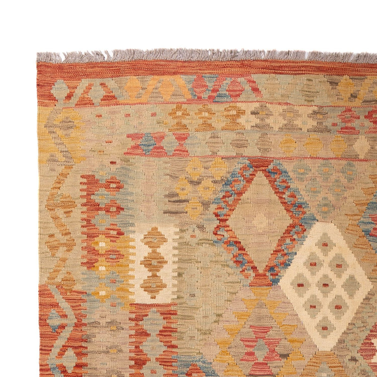 Dywan Kelim - Splash - 301 x 199 cm - wielokolorowy