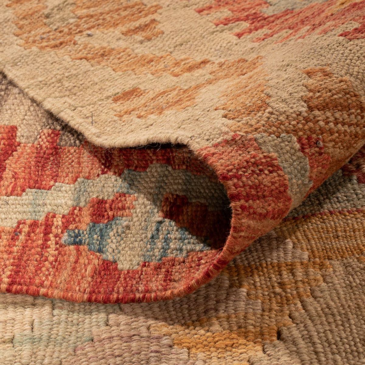 Dywan Kelim - Splash - 301 x 199 cm - wielokolorowy