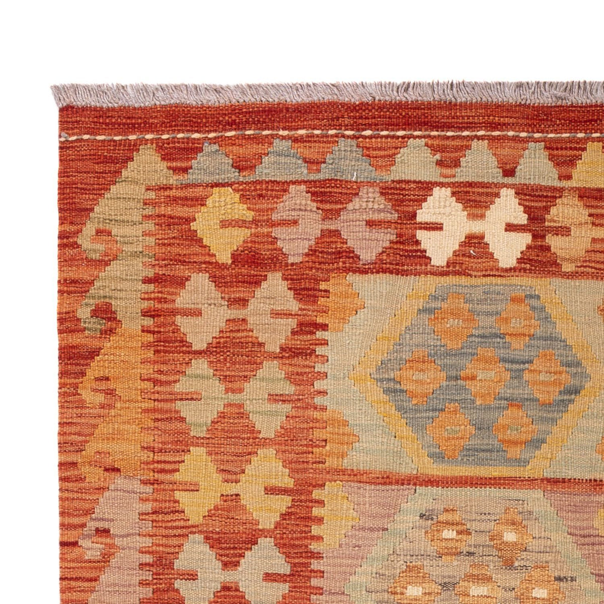 Dywan Kelim - Splash - 194 x 117 cm - wielokolorowy