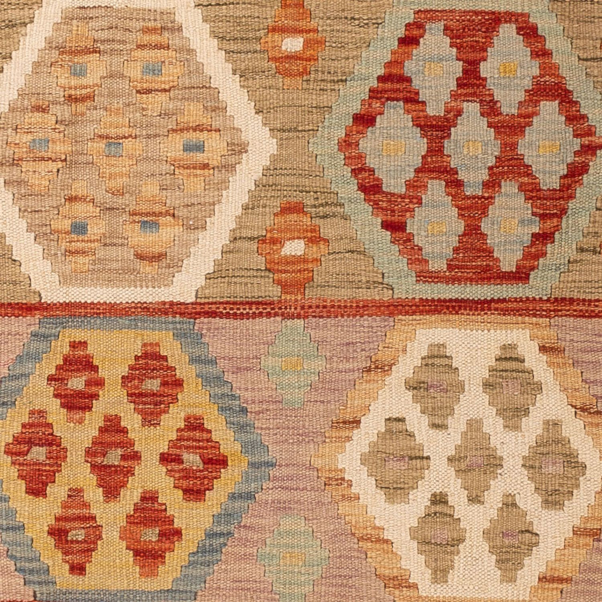 Dywan Kelim - Splash - 185 x 122 cm - wielokolorowy