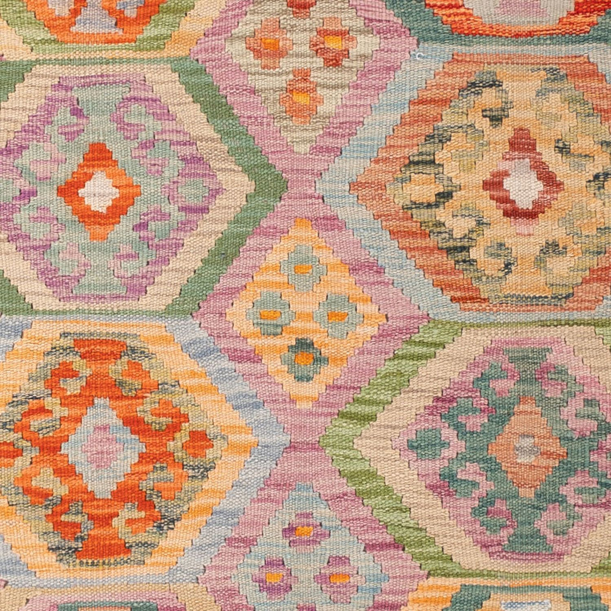 Dywan Kelim - Splash - 187 x 127 cm - wielokolorowy