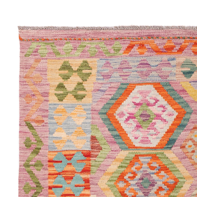 Dywan Kelim - Splash - 187 x 127 cm - wielokolorowy