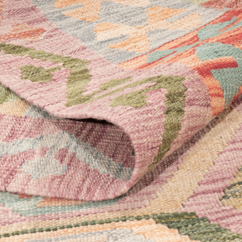 Dywan Kelim - Splash - 187 x 127 cm - wielokolorowy