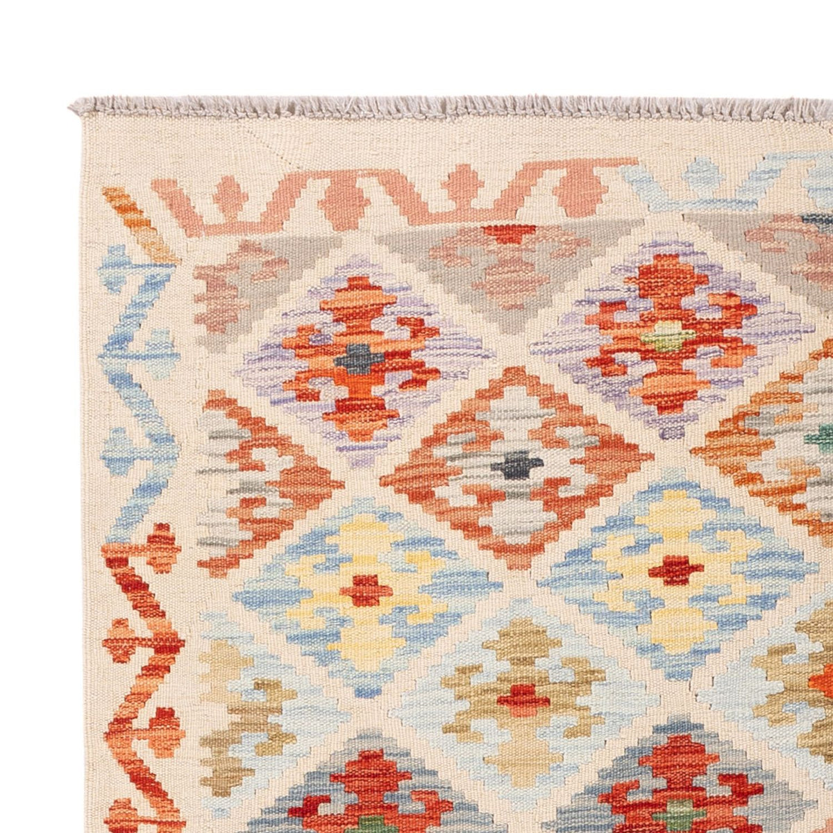 Dywan Kelim - Splash - 171 x 129 cm - wielokolorowy