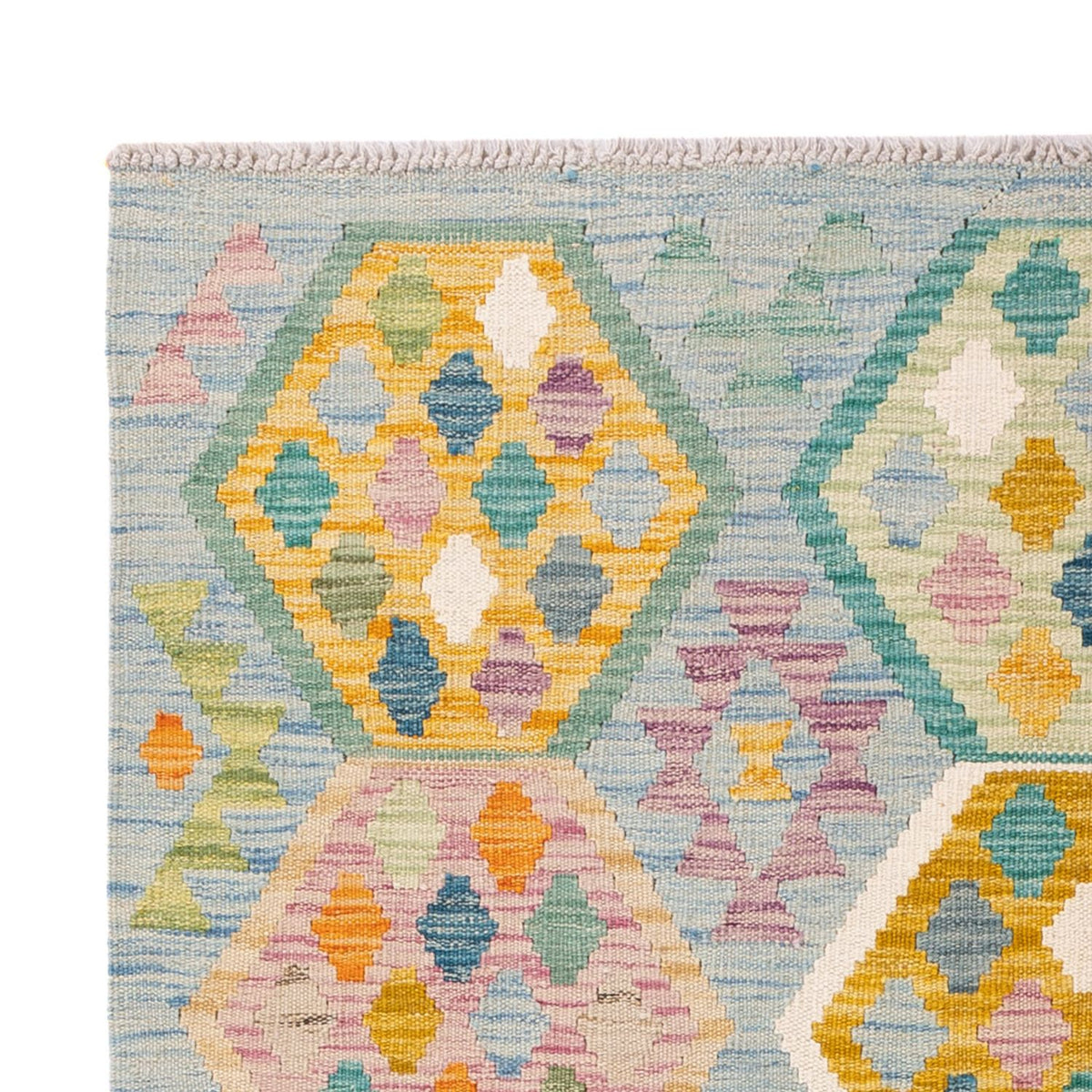 Dywan Kelim - Splash - 177 x 124 cm - wielokolorowy