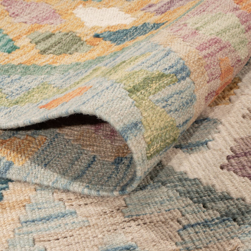 Dywan Kelim - Splash - 177 x 124 cm - wielokolorowy