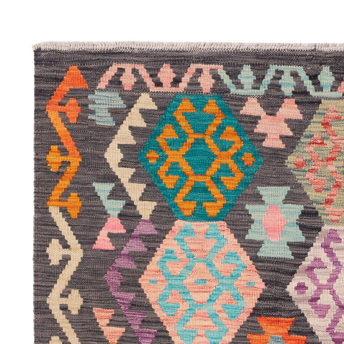 Dywan Kelim - Splash - 180 x 136 cm - wielokolorowy