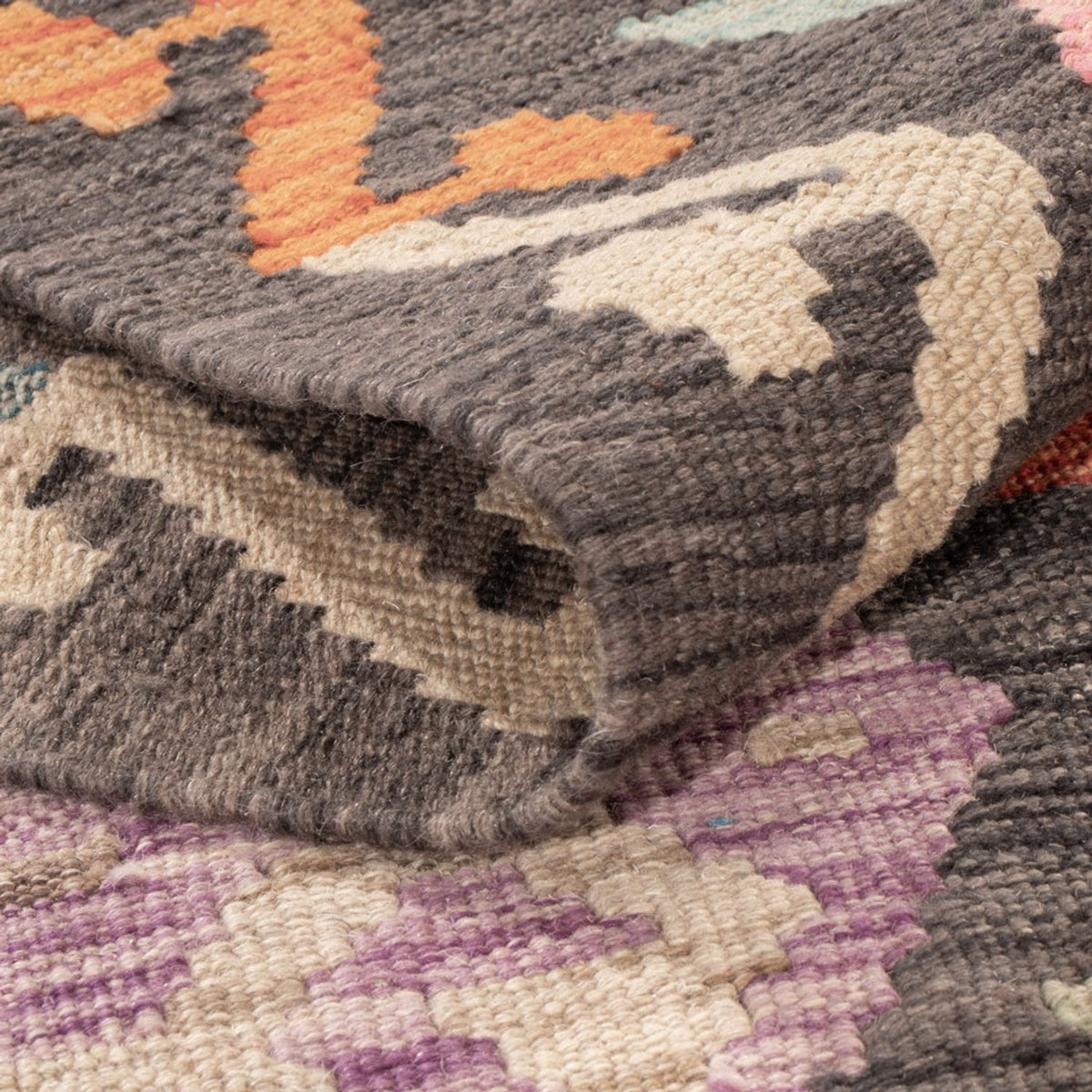 Dywan Kelim - Splash - 180 x 136 cm - wielokolorowy