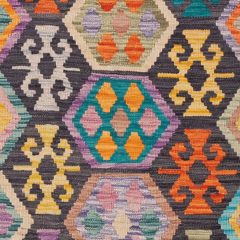 Dywan Kelim - Splash - 180 x 127 cm - wielokolorowy