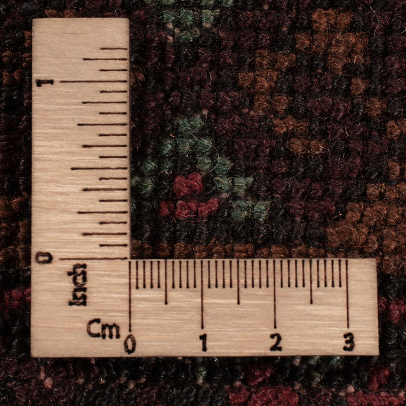 Dywan beludżycki - 181 x 126 cm - ciemna czerwień