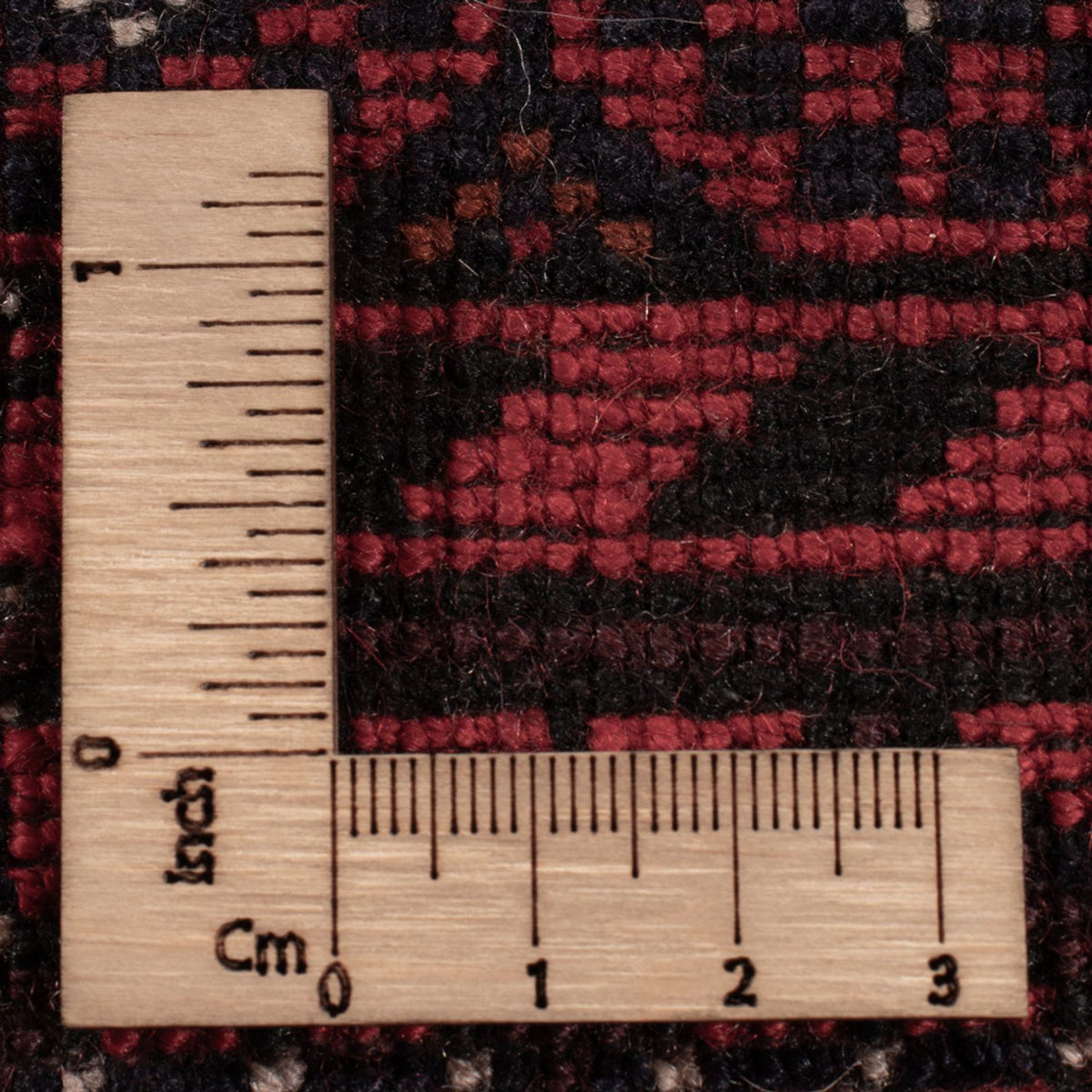 Dywan beludżycki - 180 x 107 cm - ciemna czerwień