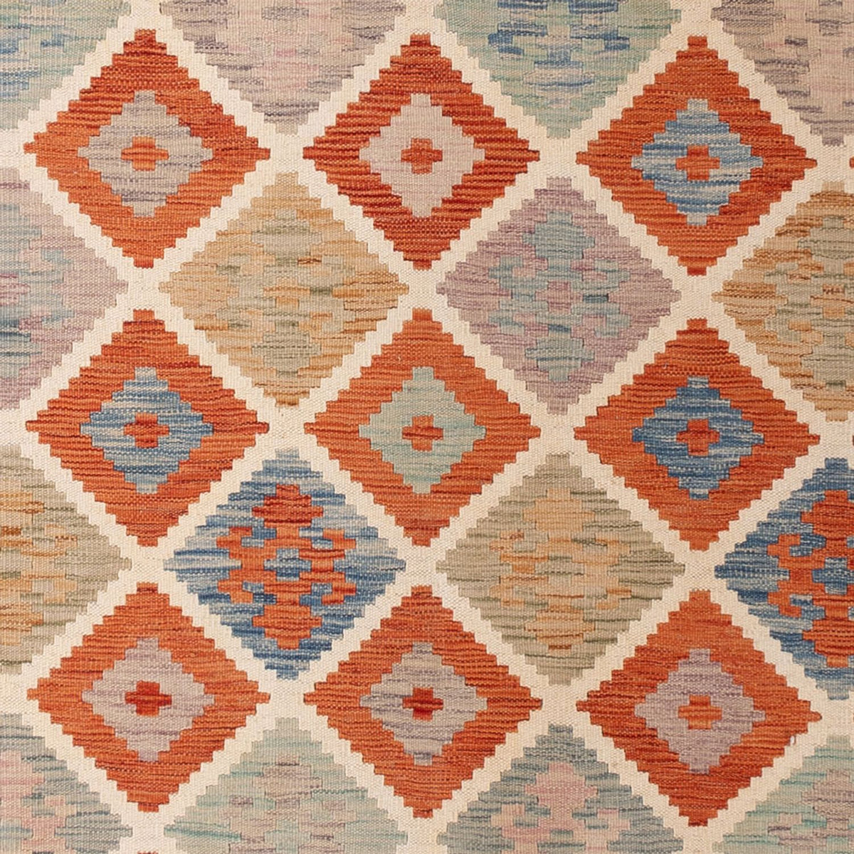 Dywan Kelim - Splash - 300 x 200 cm - wielokolorowy