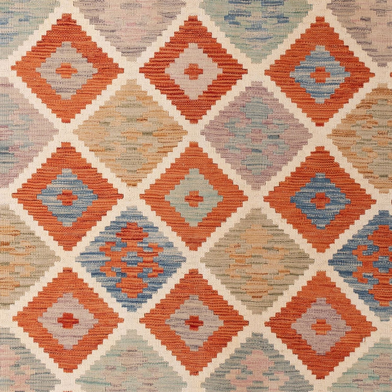 Dywan Kelim - Splash - 300 x 200 cm - wielokolorowy