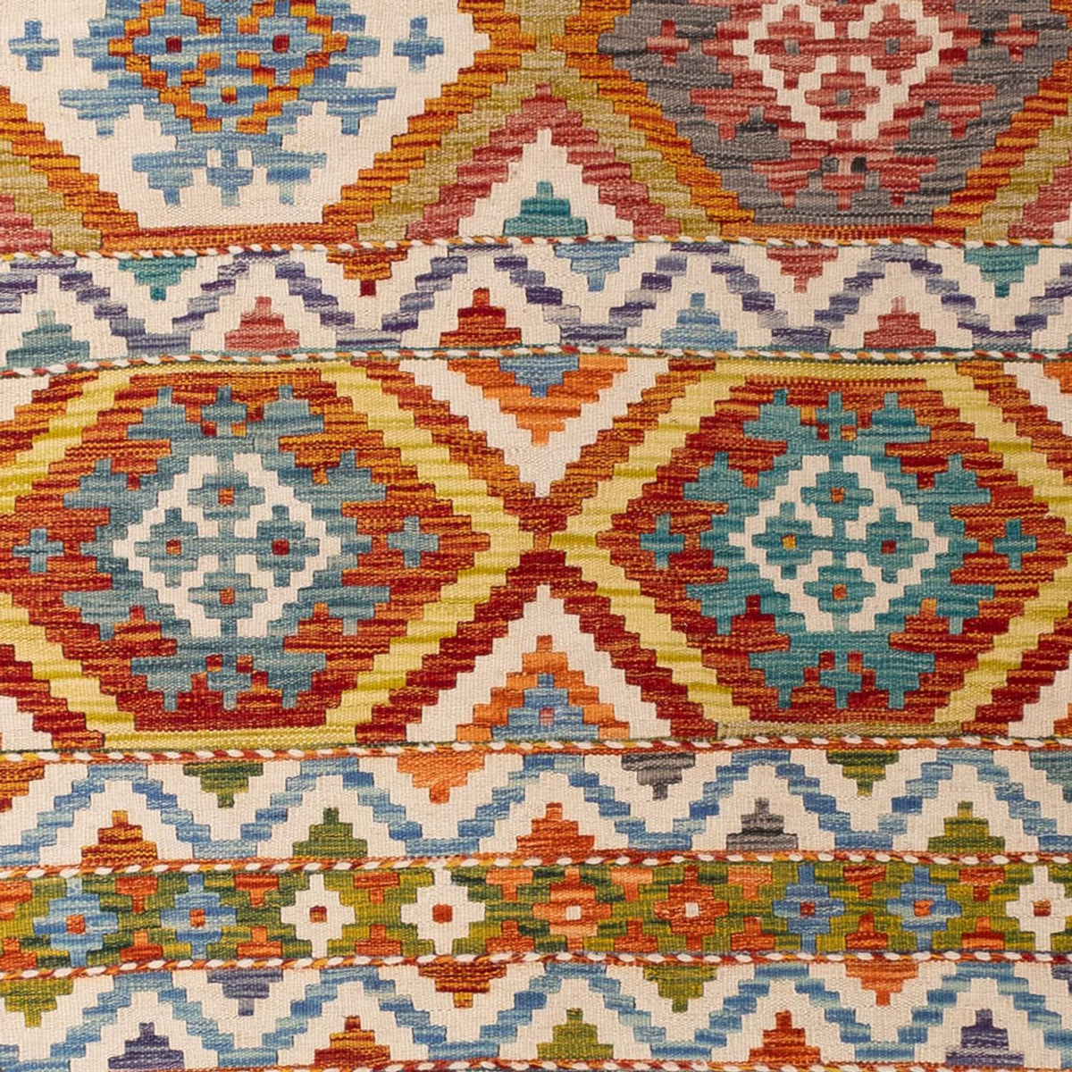 Dywan Kelim - Splash - 304 x 209 cm - wielokolorowy