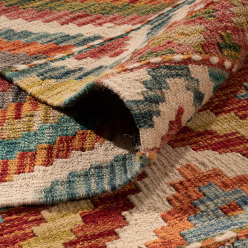 Dywan Kelim - Splash - 304 x 209 cm - wielokolorowy