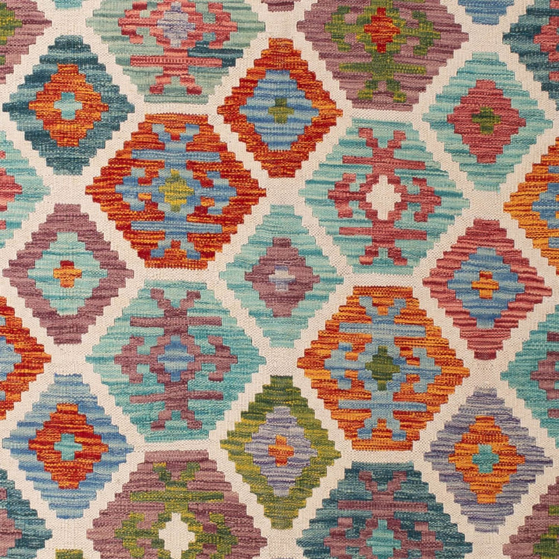 Dywan Kelim - Splash - 296 x 204 cm - wielokolorowy