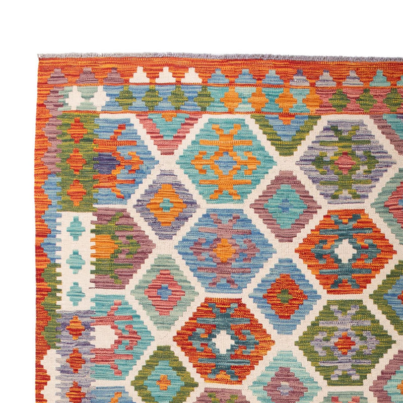 Dywan Kelim - Splash - 296 x 204 cm - wielokolorowy